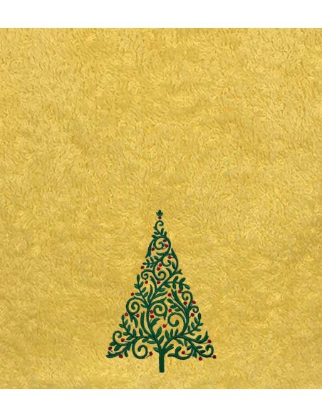 Drap de Bain Sapin Personnalisé