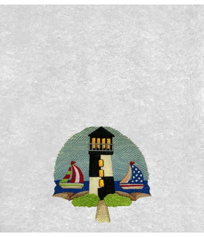 Drap de Bain Phare  Personnalisé