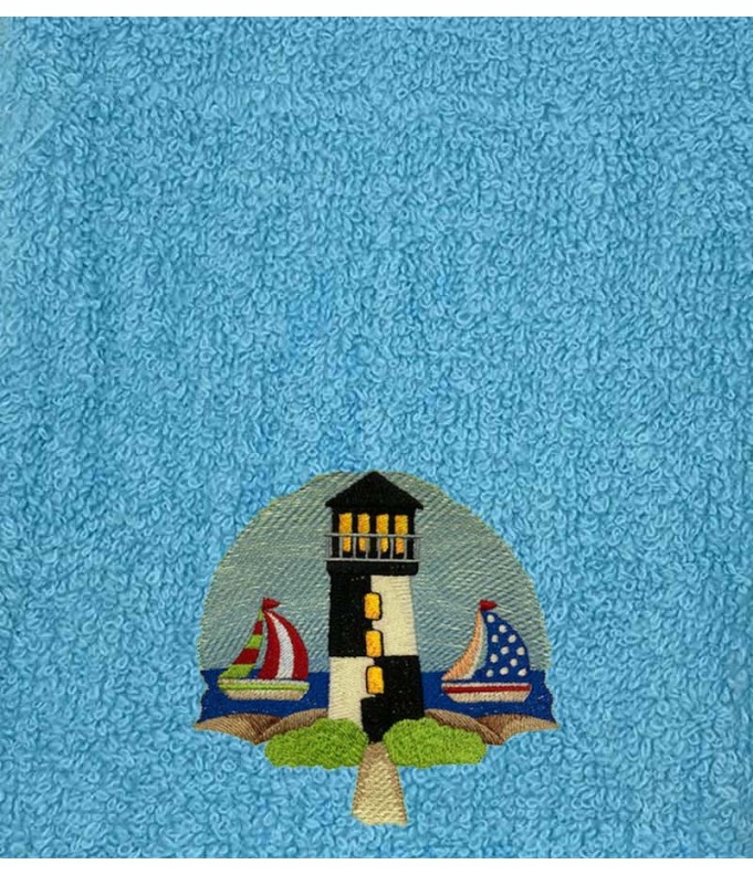 Drap de Bain Phare  Personnalisé