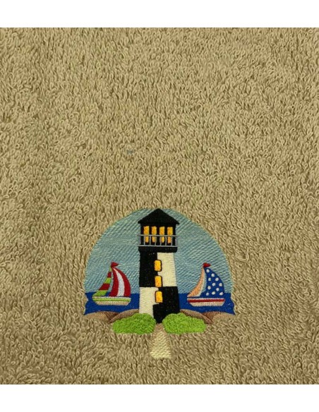 Drap de Bain Phare  Personnalisé