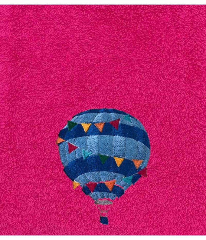 Drap de Bain Montgolfière Personnalisé