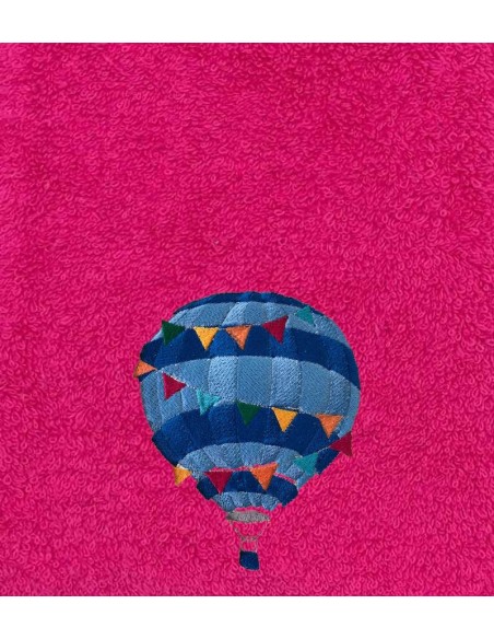 Drap de Bain Montgolfière Personnalisé
