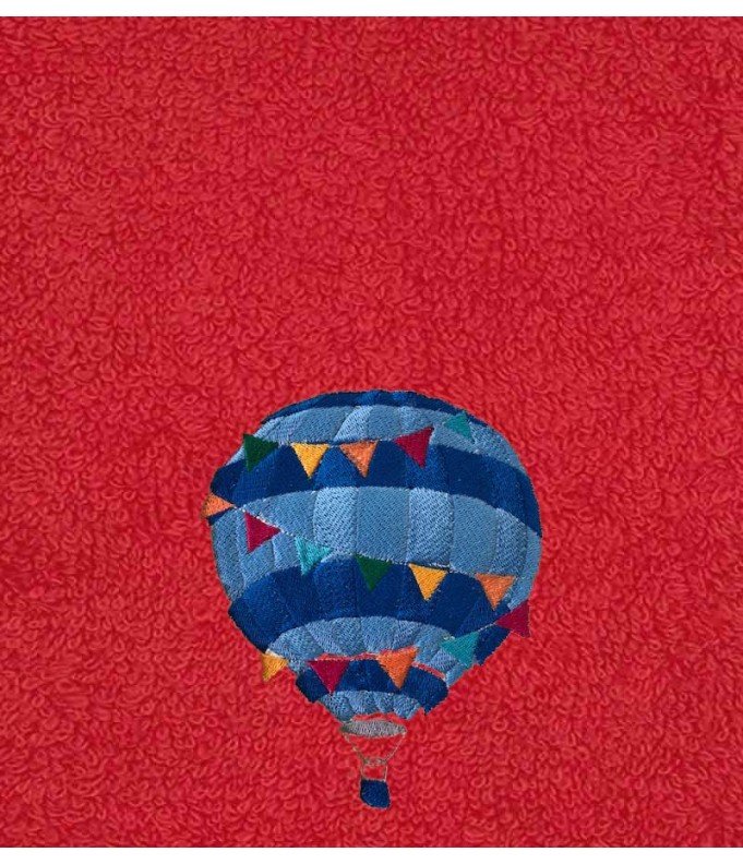 Drap de Bain Montgolfière Personnalisé