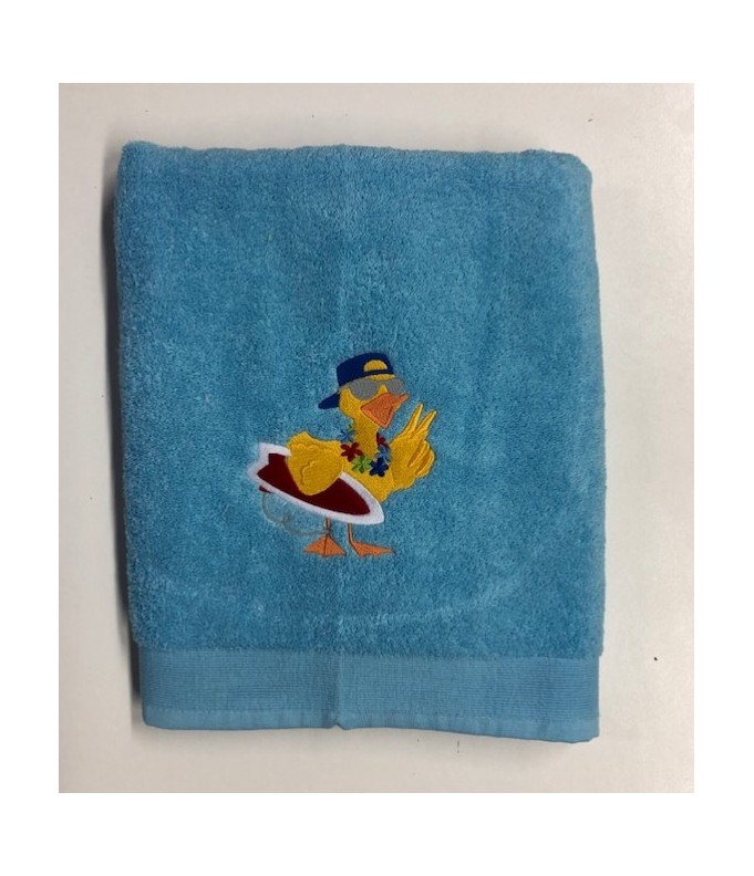 Drap de Bain Canard 4 Personnalisé