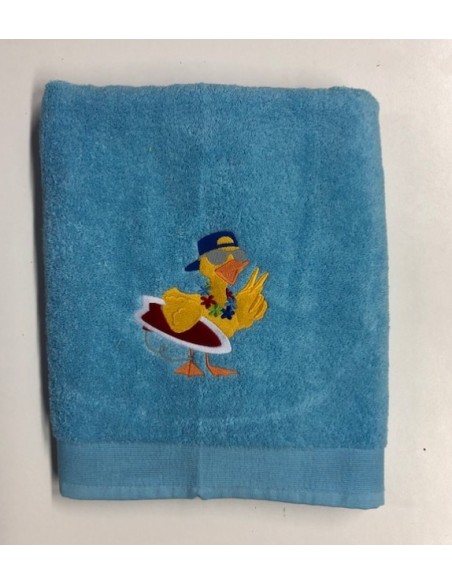 Drap de Bain Canard 4 Personnalisé