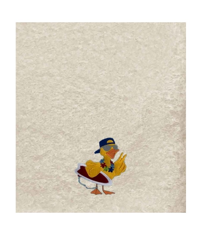 Drap de Bain Canard 4 Personnalisé