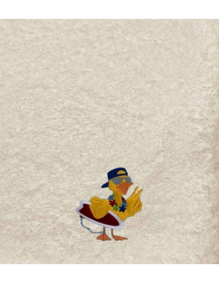 Drap de Bain Canard 4 Personnalisé