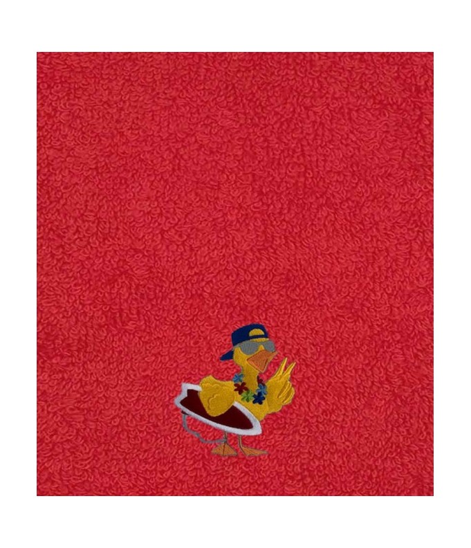 Drap de Bain Canard 4 Personnalisé