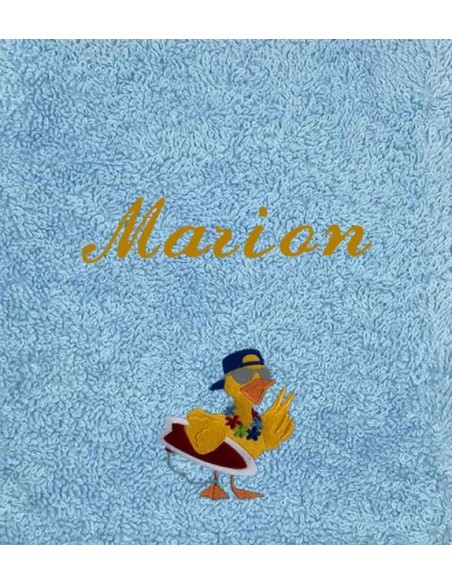 Drap de Bain Canard 4 Personnalisé