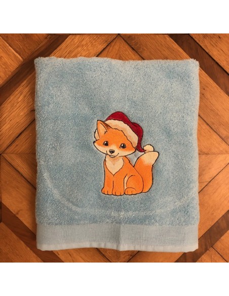 Drap de Bain Renard 12 Personnalisé