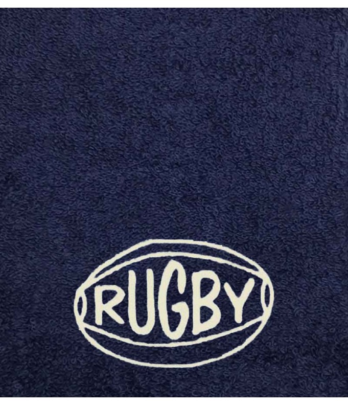 Drap de Bain Rugby 2  Personnalisé 70X140