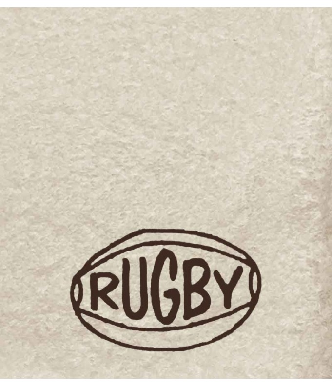 Drap de Bain Rugby 2  Personnalisé 70X140