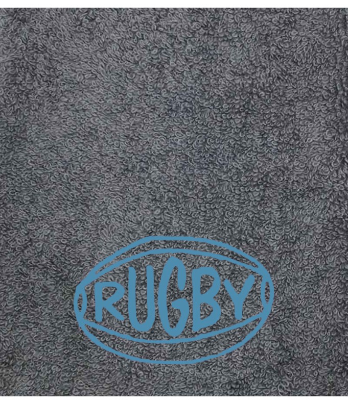 Drap de Bain Rugby 2  Personnalisé 70X140