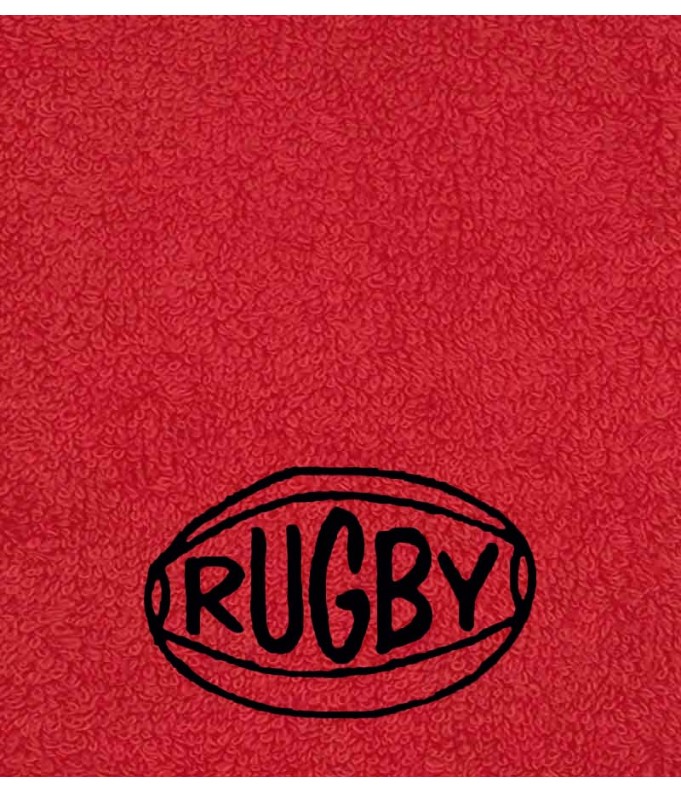 Drap de Bain Rugby 2  Personnalisé 70X140