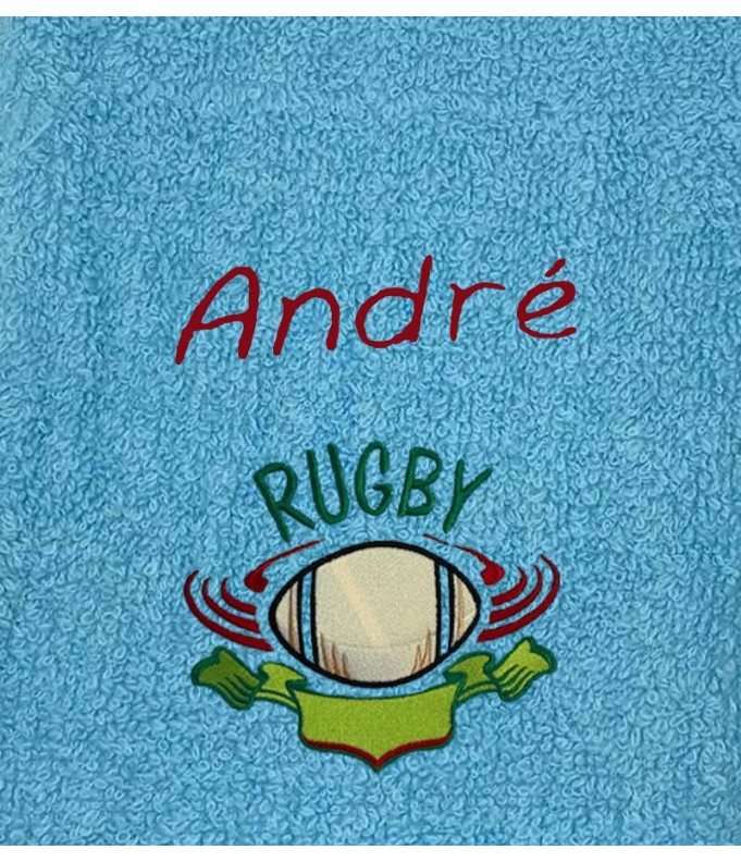 Drap de Bain Rugby 4 Personnalisé 70X140