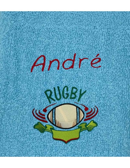 Drap de Bain Rugby 4 Personnalisé 70X140