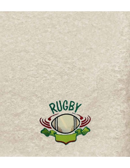 Drap de Bain Rugby 4 Personnalisé 70X140