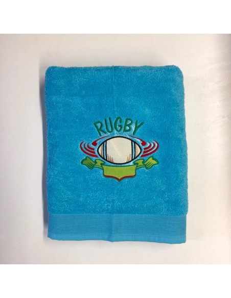 Drap de Bain Rugby 4 Personnalisé 70X140