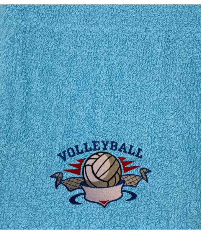 Drap de Bain Volley-ball 2 Personnalisé 70X140