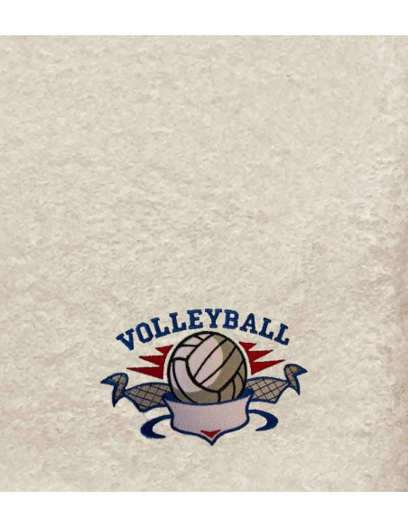 Drap de Bain Volley-ball 2 Personnalisé 70X140