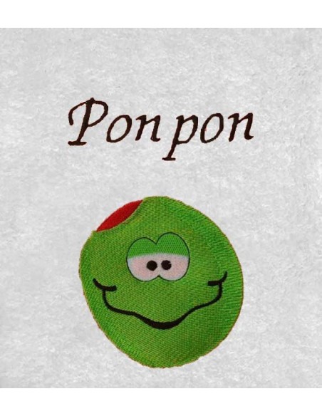 Drap de Bain Olive Personnalisé