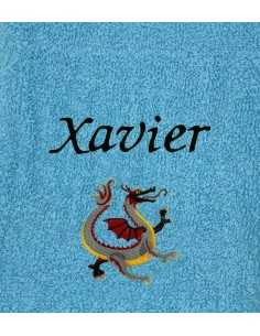 Drap de Bain Dragon Personnalisé