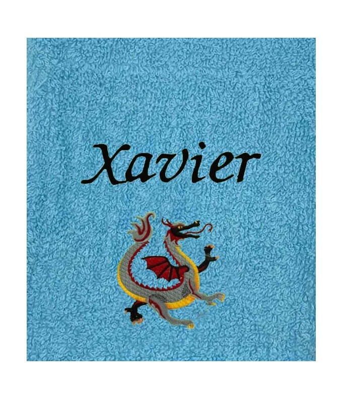 Drap de Bain Dragon Personnalisé