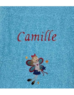 Drap de Bain Fée Personnalisé
