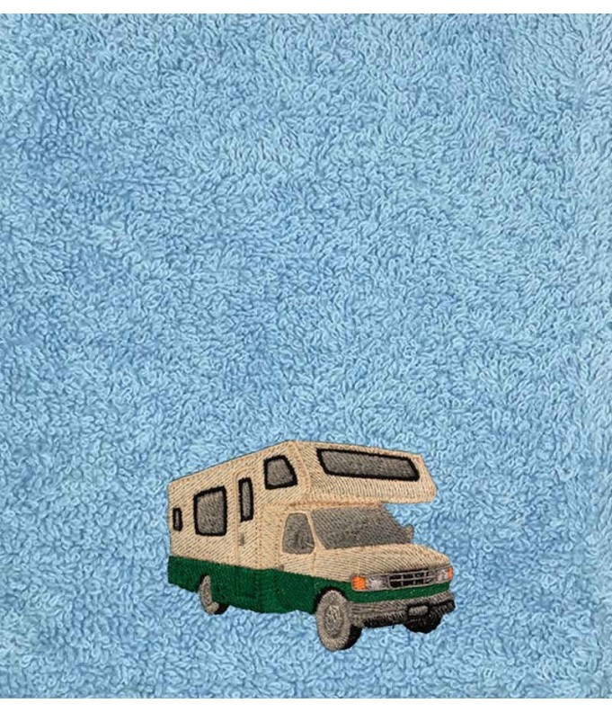 Drap de Bain Camping Car Personnalisé