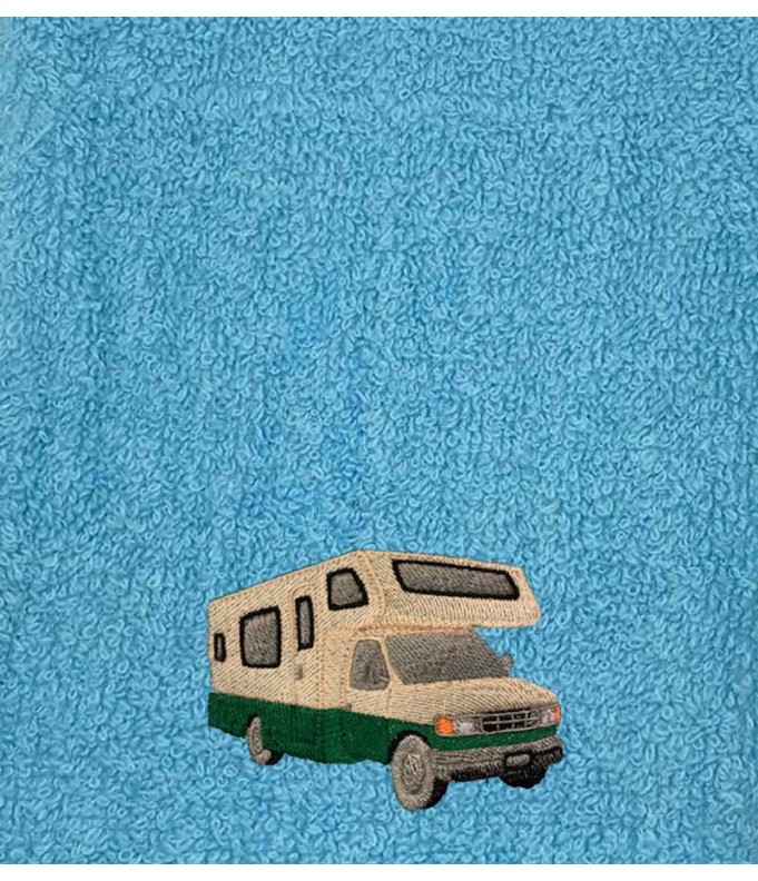 Drap de Bain Camping Car Personnalisé