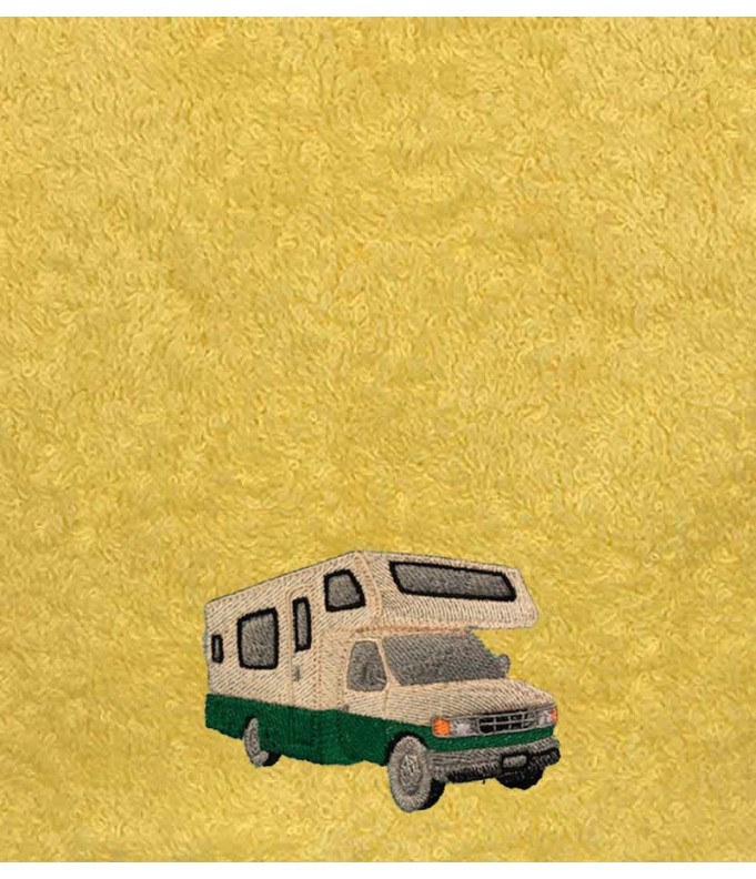 Drap de Bain Camping Car Personnalisé