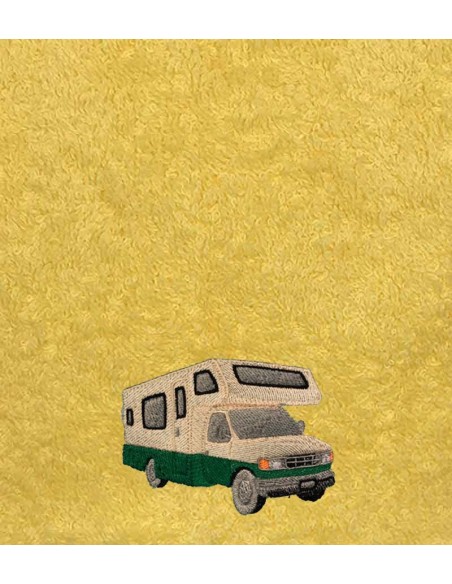 Drap de Bain Camping Car Personnalisé