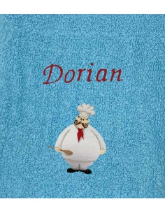 Drap de Bain Cuisinier Personnalisé