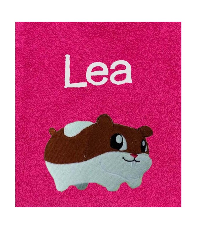 Drap de Bain Hamster Personnalisé