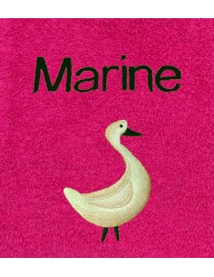 Drap de Bain Oie  Personnalisé