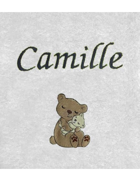 Drap de Bain Ours 10 Personnalisé