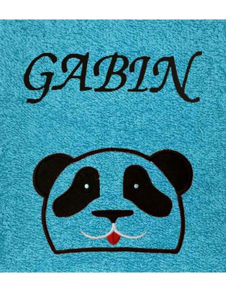 Drap de Bain Panda 4 Personnalisé