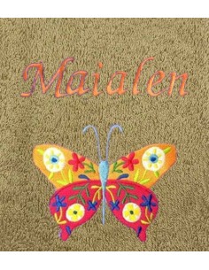 Drap de Bain  Papillon 8 Personnalisé