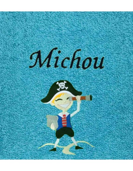 Drap de Bain Pirate 2 Personnalisé