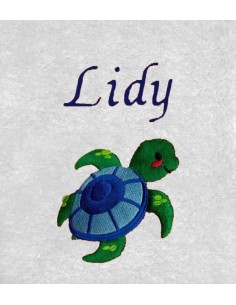 Drap de Bain Tortue 6 Personnalisé