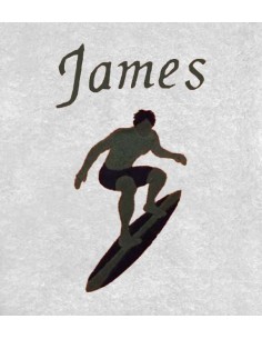 Drap de Bain Surf Personnalisé