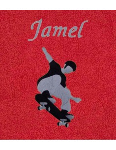 Drap de Bain Skate Personnalisé