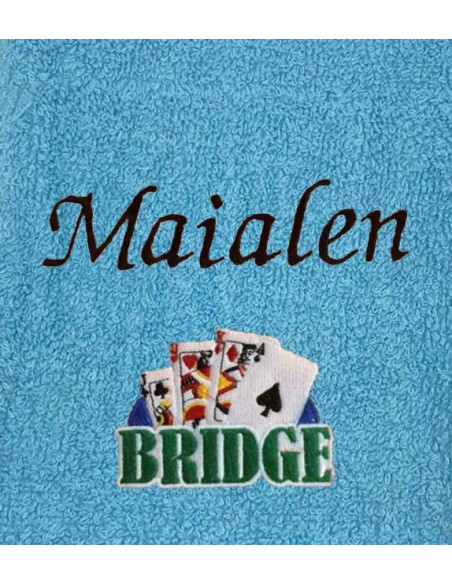 Drap de bain Bridge personnalisé