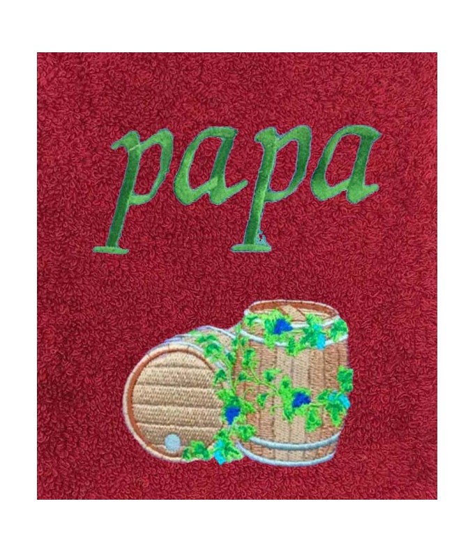 Drap de Bain Tonneau Personnalisé