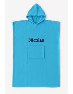 Poncho de Bain Personnalisé Taille ado et adulte