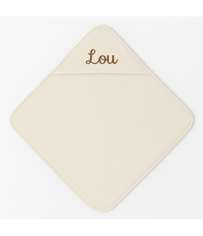 Cape de bain personnalisée 80 X 80 cms