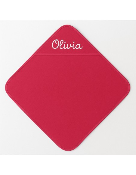 Cape de bain personnalisée 80 X 80 cms