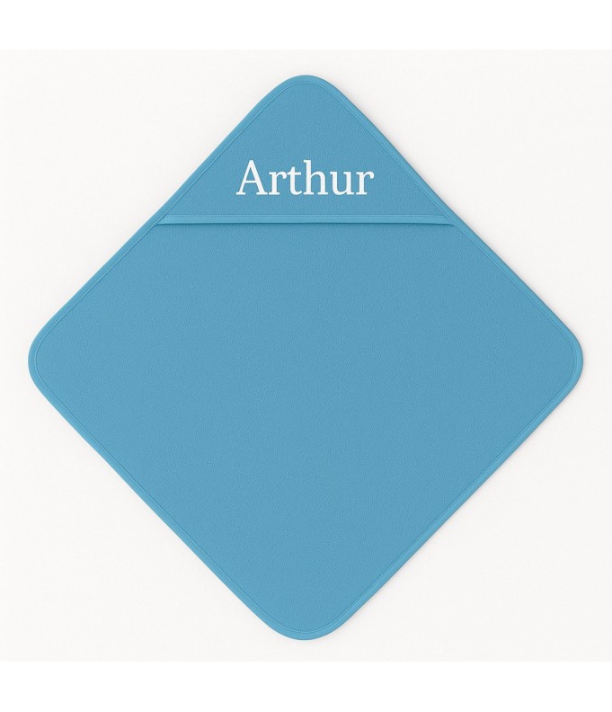 Cape de bain personnalisée 80 X 80 cms