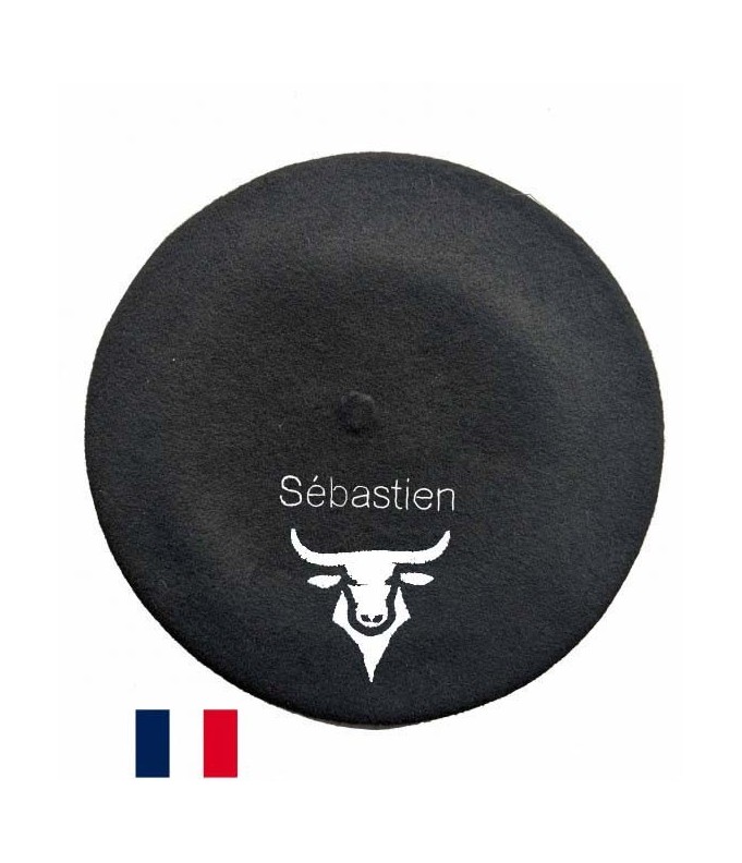 Béret taureau fabriqué à Bayonne et...