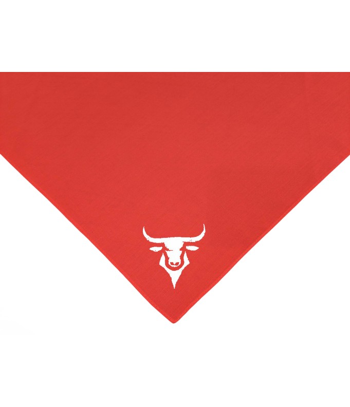 Foulard rouge Taureau